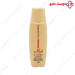 Ginagen Tinted Sunscreen Cream SPF50 For Oily And Combination Skin 50 Ml