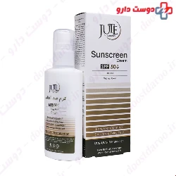 Jute Sunscreen Cream SPF50 Without Color For All Skin Types 100 Ml