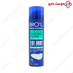 Biol Shaving Foam With mint Extract for Normal Skin 200 ml