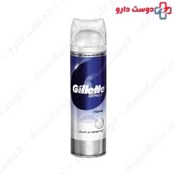 Gillette Pure and sensitive foam