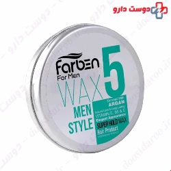 Farben Hair Wax No.5 For Men 150 Ml