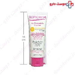 Ultra Moisturizing Face And Body Cream SPF50+ Topicrem