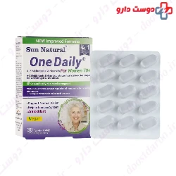 One Daily Multivitamin And Minerals For Women 70Plus Sun Natural