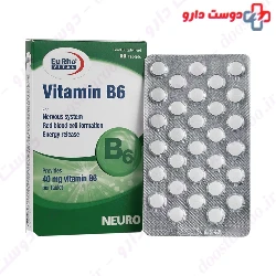 Eurho Vital Vitamin B6 60 Tablets