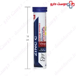 M Plus Vitapra Zinc & Vitamin C 20 effervescent Tabs