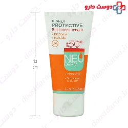 Highly Protective Sunscreen Cream SPF50 Neuderm
