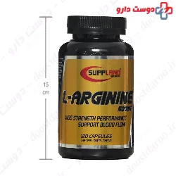 Suppland L Arginine 500 mg Suppland Nutrition