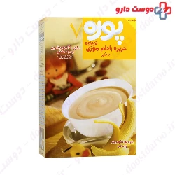 Puree 7 Almond Banana and Rice Flour with Milk