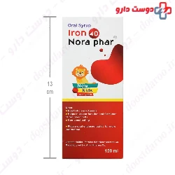 Iron 40 Oral Syrup Nora Phar
