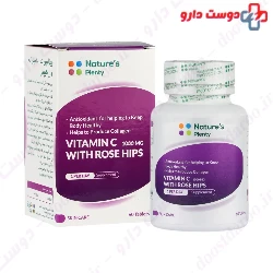 Natures Plenty Vitamin C 1000 Mg With Rose Hips 60 Tablets