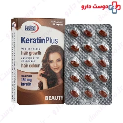Keratin Plus 30 Capsules Eurho Vital