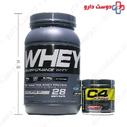 Whey Protein Cor Performance and C4 Ripped Pack 8 Cellucor