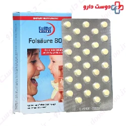 EuRho Vital Folic Acid 800mcg 60 Capsule