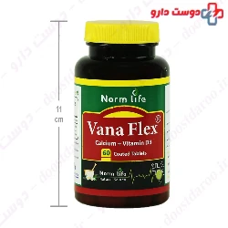 Norm Life Vana Flex Calcium + Vitamin D3 60 Tablets