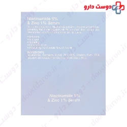 Niacinamide And Zinc Serum Vector