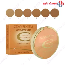 Waterproof Compact Powder For Oily And Acneic Skin Coverderm
