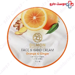 Orange And Ginger Face And Hand Cream Dilmon
