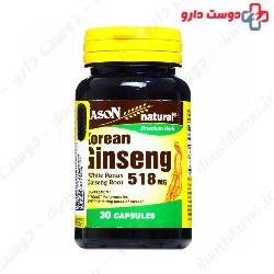 Korean Ginseng 518 mg Mason Natural
