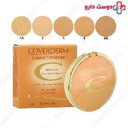 Waterproof Compact Powder For Normal Skin Coverderm