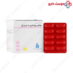 Multivitamin Plus Mineral 100 Iran daru