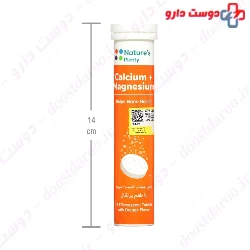 Calcium Plus Magnesium Effervescent Tablet Natures Plenty