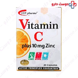 STP Pharma Vitamin C Plus 10 mg Zinc 30 Capsule
