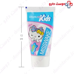Misswake Strawberry Sodium Fluoride  For Kids 50ml Toothpaste