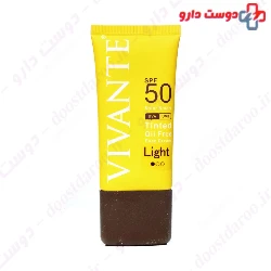 Vivante Tinted Sun Screen Oil Free SPF50 Cream