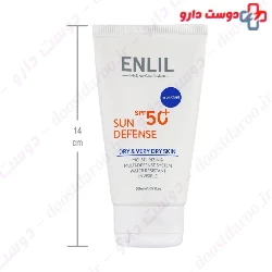 Enlil Sun Defense SPF50 Cream For Dry Skin 50 Ml