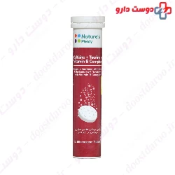 Natures Plenty Caffeine and Taurine and Vitamin B Complex 20 Effervescent Tablets