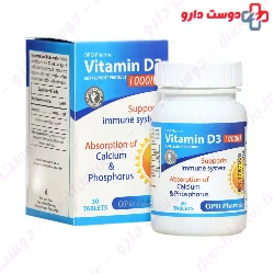 OPD Pharma Vitamin D3 1000 IU 30 Tablets