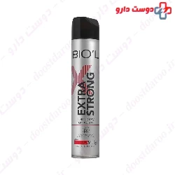 Extra Strong Hair Styling Spray With High Holding Power Biol