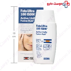 Foto Ultra 100 Active Unify Fusion Fluid SPF50+ Isdin