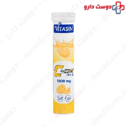 Vitasin Vitamin C plus zinc Effervescent Tablet Sina Pishgam Darou