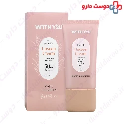 Unseen cream Matte SPF60 Sunscreen WITH YOU