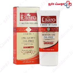 Oil Free Sunscreen Cream SPF50 Ellaro