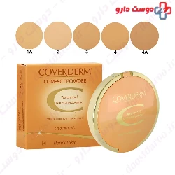 Waterproof Compact Powder For Normal Skin Coverderm