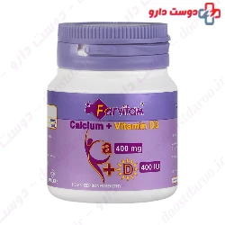 Calcium 400 mg Plus Vitamin D3 400 IU Farvitam