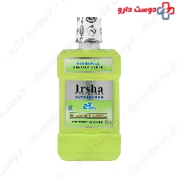 Irsha Tea Tree Oil And Aloevera Mouthwash ۲۵۰ ml