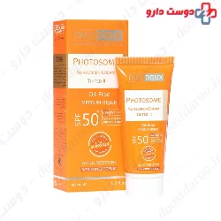Photosome Sunscreen Cream Tinted SPF50 face Doux