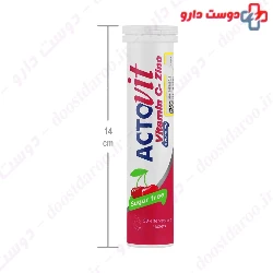 Vitamin C And Zinc Effervescent Tablet Actoverco