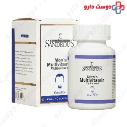 Sandrous Mens Multivitamin Multimineral Over 50 Old Capsule