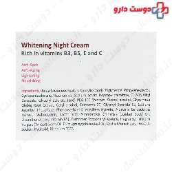 Whitening Night Cream 4 In 1 Detian