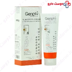 Sun Gen Sunscreen Cream SPF50 For Oily Skin Geno Biotic