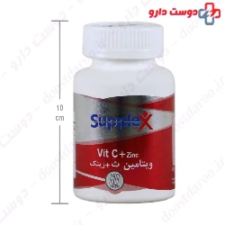 Supplex Vitamin C Plus Zinc 60 Tablets