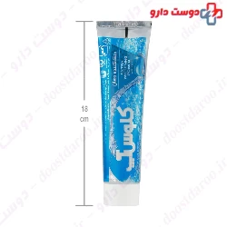 Icy Fresh Winter Blast Toothpaste Closeup