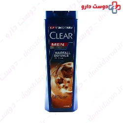 Hair Fall Defense Anti Dandruff Shampoo For Men Clear