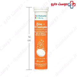 Natures Plenty Zinc And B Complex 20 Effervescent Tablets