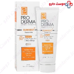Sunvest Sunscreen Cream Oil Free For Oily Skin SPF50 ProDerma