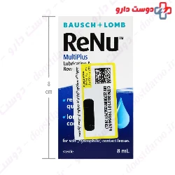 Renu MultiPlus Lubricating And Rewetting Drops Bausch and Lomb